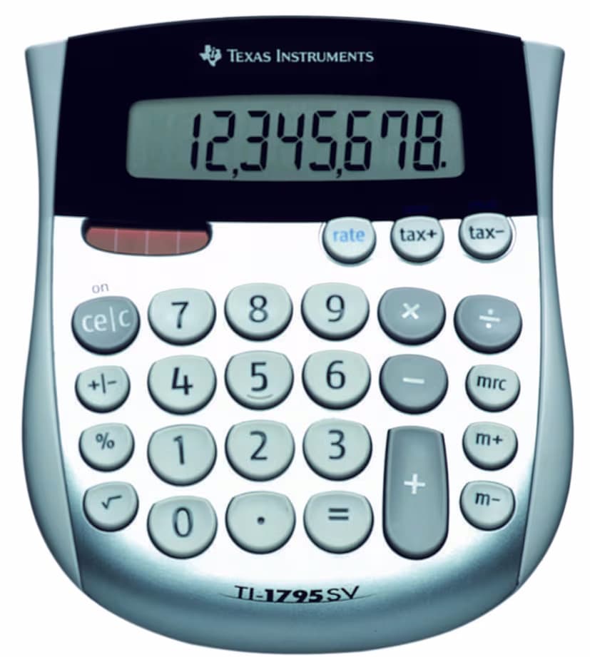 Texas Inst. TI 1795 SV Rechner – Taschenrechner/Tischrechner