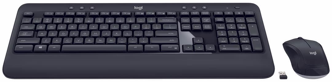 Logitech MK540 Combo Wireless Tastatur + Maus SET mit Tastatur + Maus 920-008677 – Tastatur/Keyboard