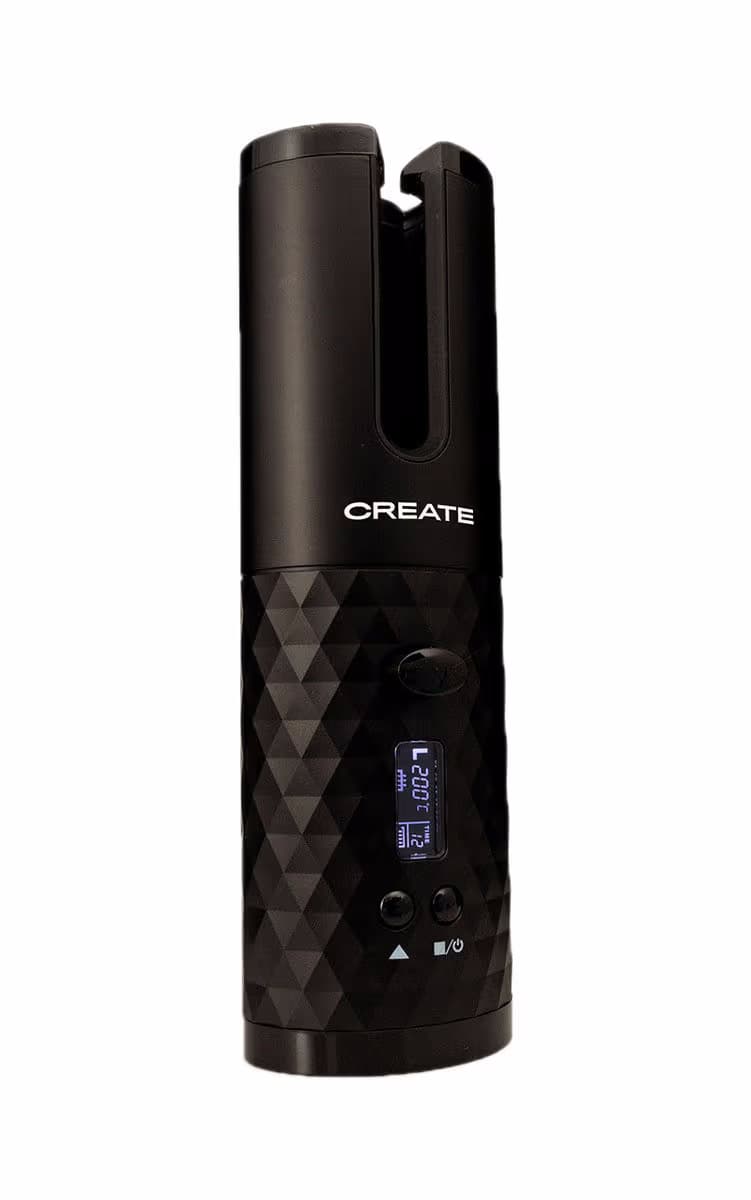 CREATE IKOHS Kurline Tourmaline Testsieger K-Tipp Lockenstab – schwarz