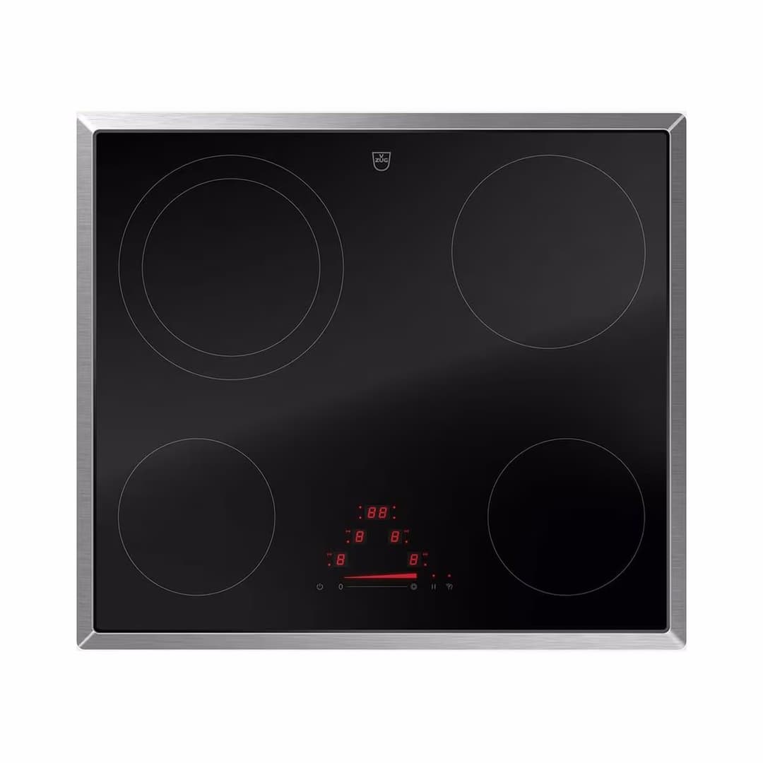 V-ZUG CookTop V4000 A604 3117200000 Glaskeramik Kochfeld mit Touch-Display