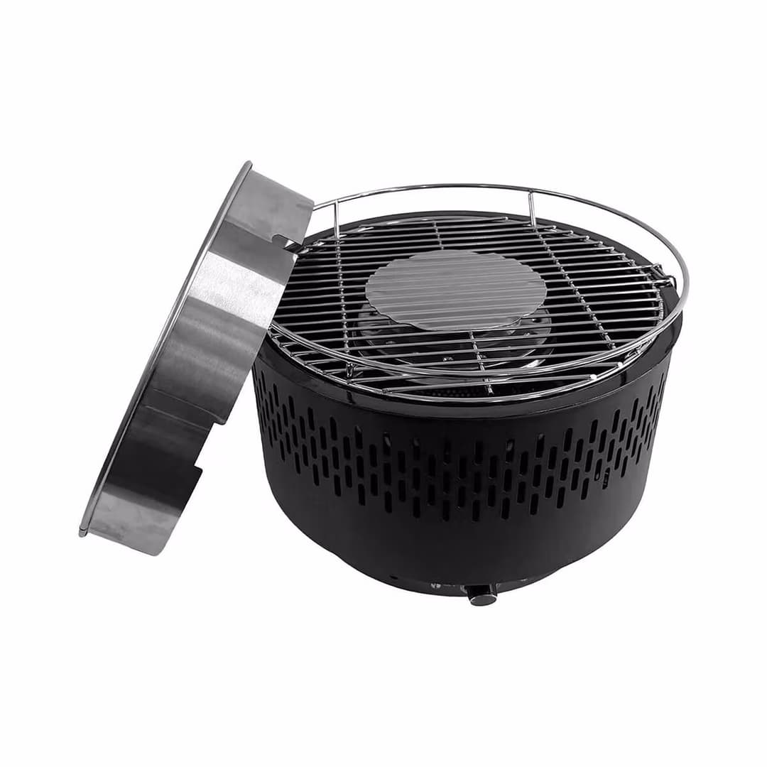 Sunset BBQ Moorea Holzkohlegrill – Holzkohlegrill/Kohlegrill – schwarz