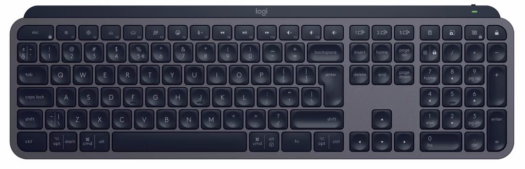 Logitech MX Keys S Tastatur Tastatur – Tastatur/Keyboard – schwarz