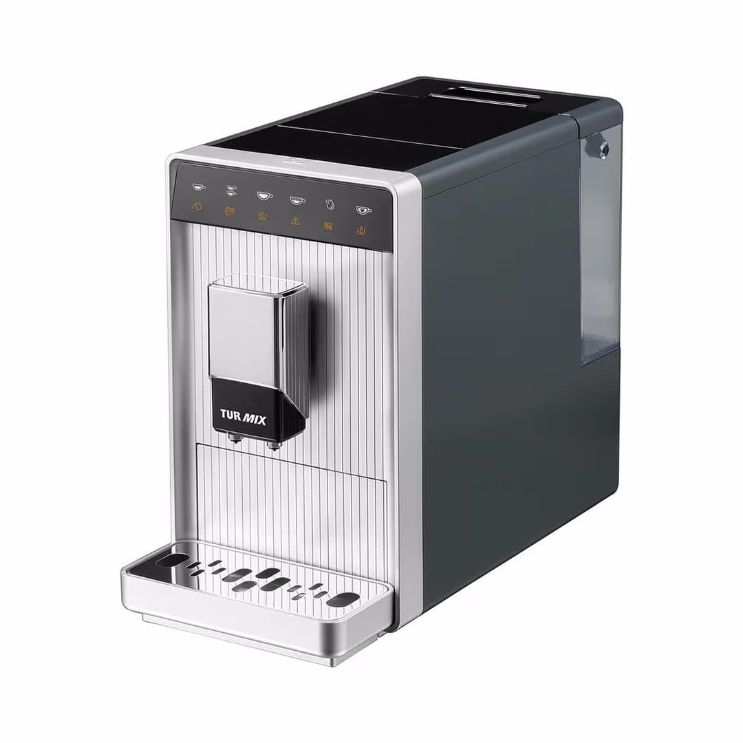 Turmix Finessa Doppio Kaffeevollautomat – anthrazit / grau