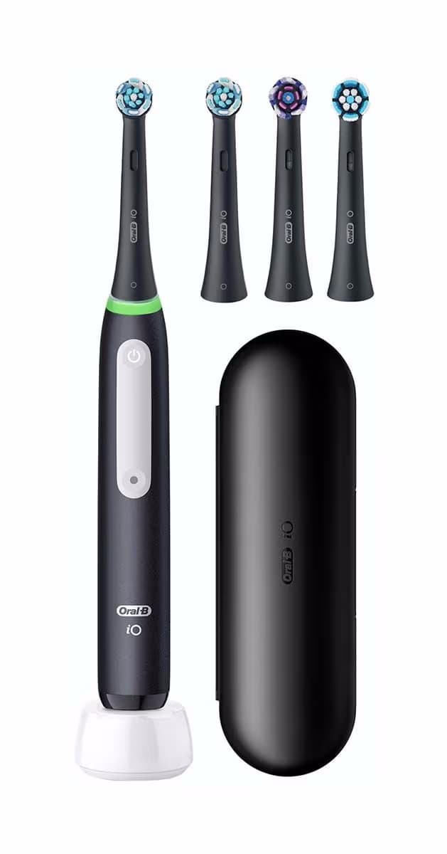 Oral-B iO Series 3 Matt Black Geschenk Edition Elektrische Zahnbürste – schwarz