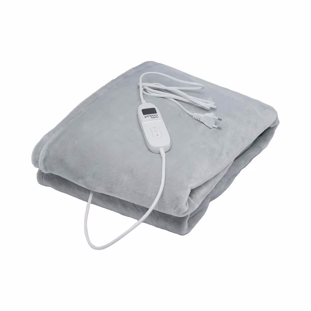 Primotec Comfy Plus Heizdecke – Heizdecke/Wärmedecke – grau