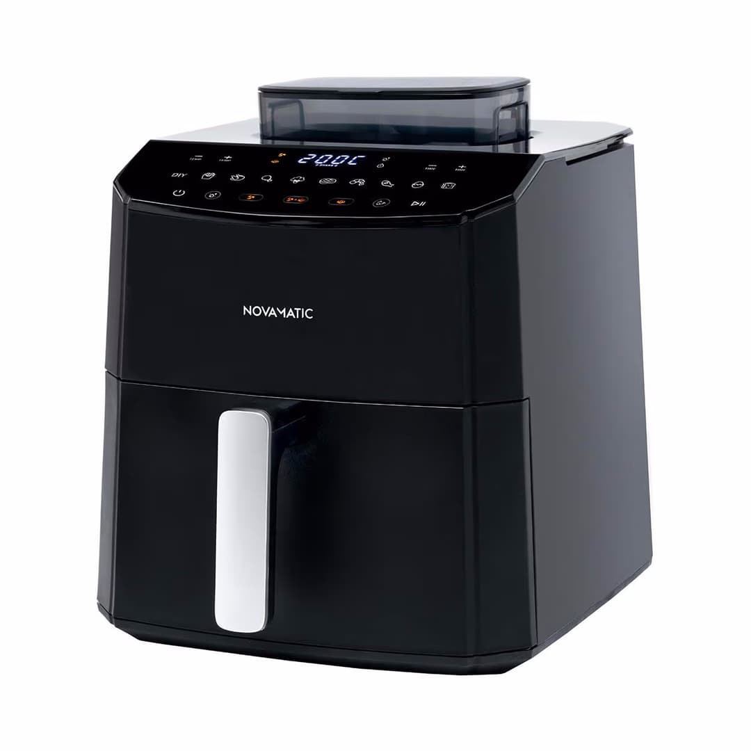 Novamatic Chef AF 700 Steam Heissluftfritteuse – Airfryer - Friteuse – schwarz