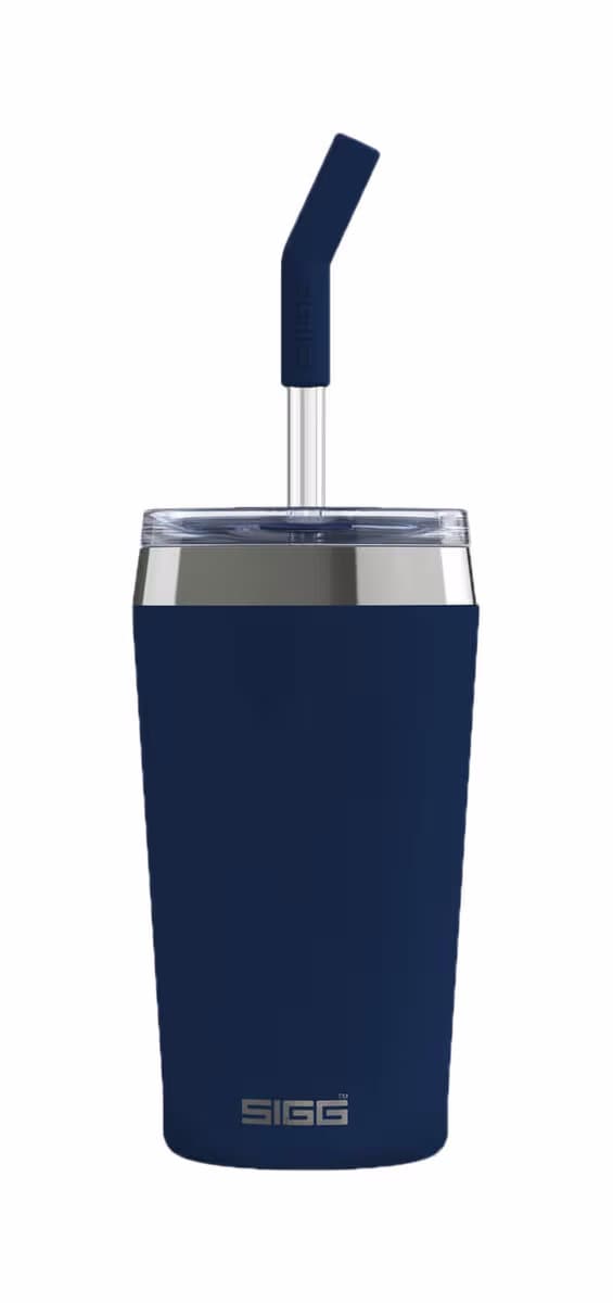 Sigg HELIA NIGHT INK 0.45 L Reisebecher – Trinkflasche/Thermosflasche/Shaker – dunkelblau