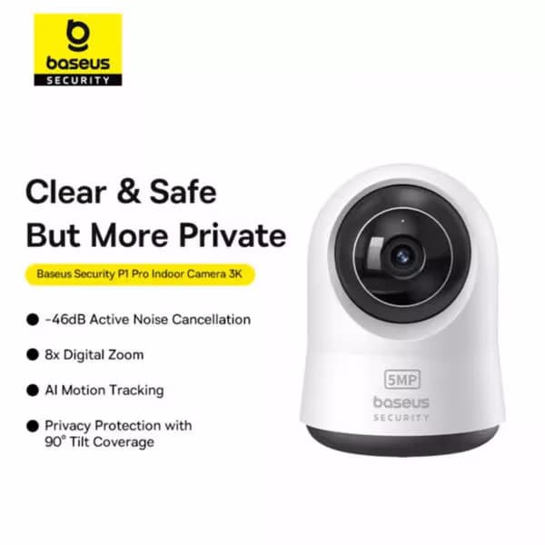 Baseus P1 Pro Indoor Indoor Cam – Überwachungskamera – weiss