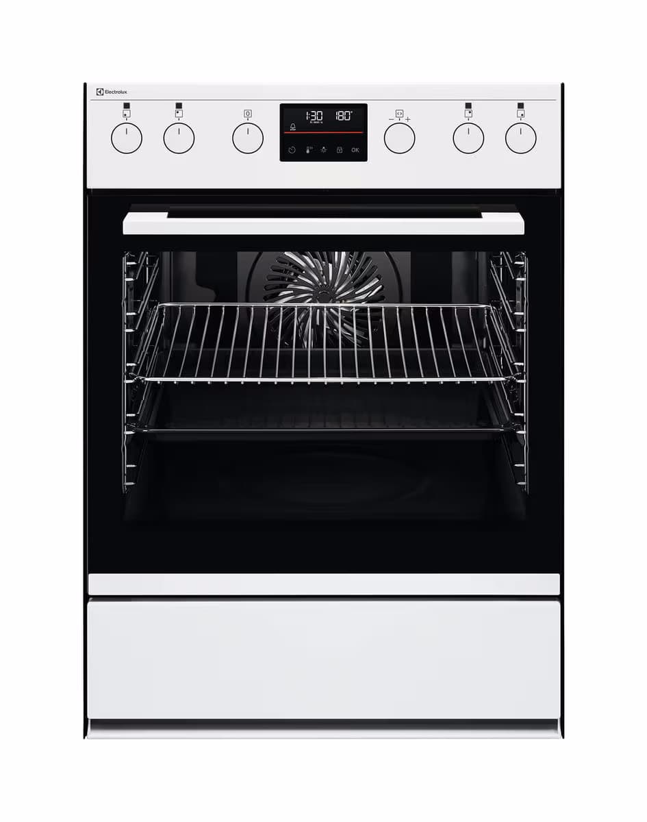 Electrolux EH7L4WE Einbau Herd 55cm – Einbau Herd 55 cm – weiss