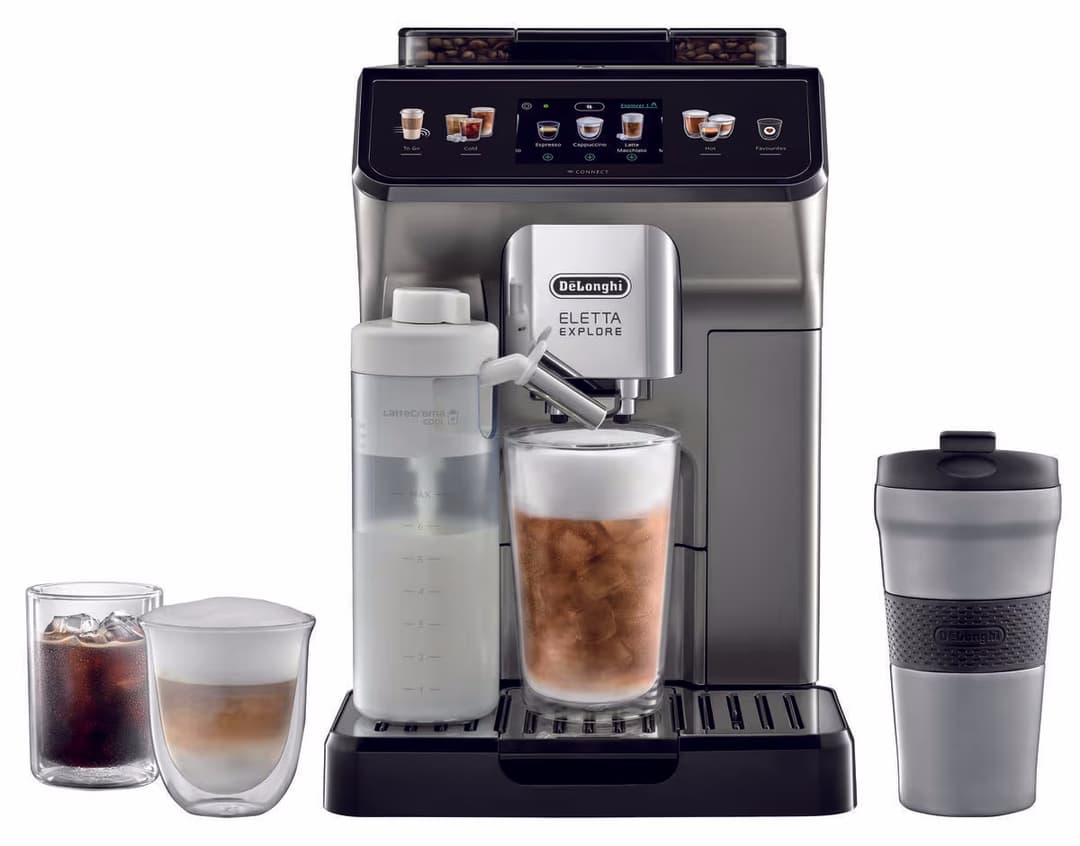 De Longhi Eletta Explore ECAM450.86.T Kaffeevollautomat – titan