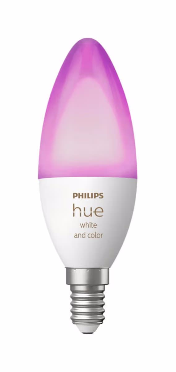 Philips Hue Lampe Kerze White and Color Ambiance E14 (4 W) - 1 Stück LED-Lampe – LED/Leuchtmittel/Glühbirne