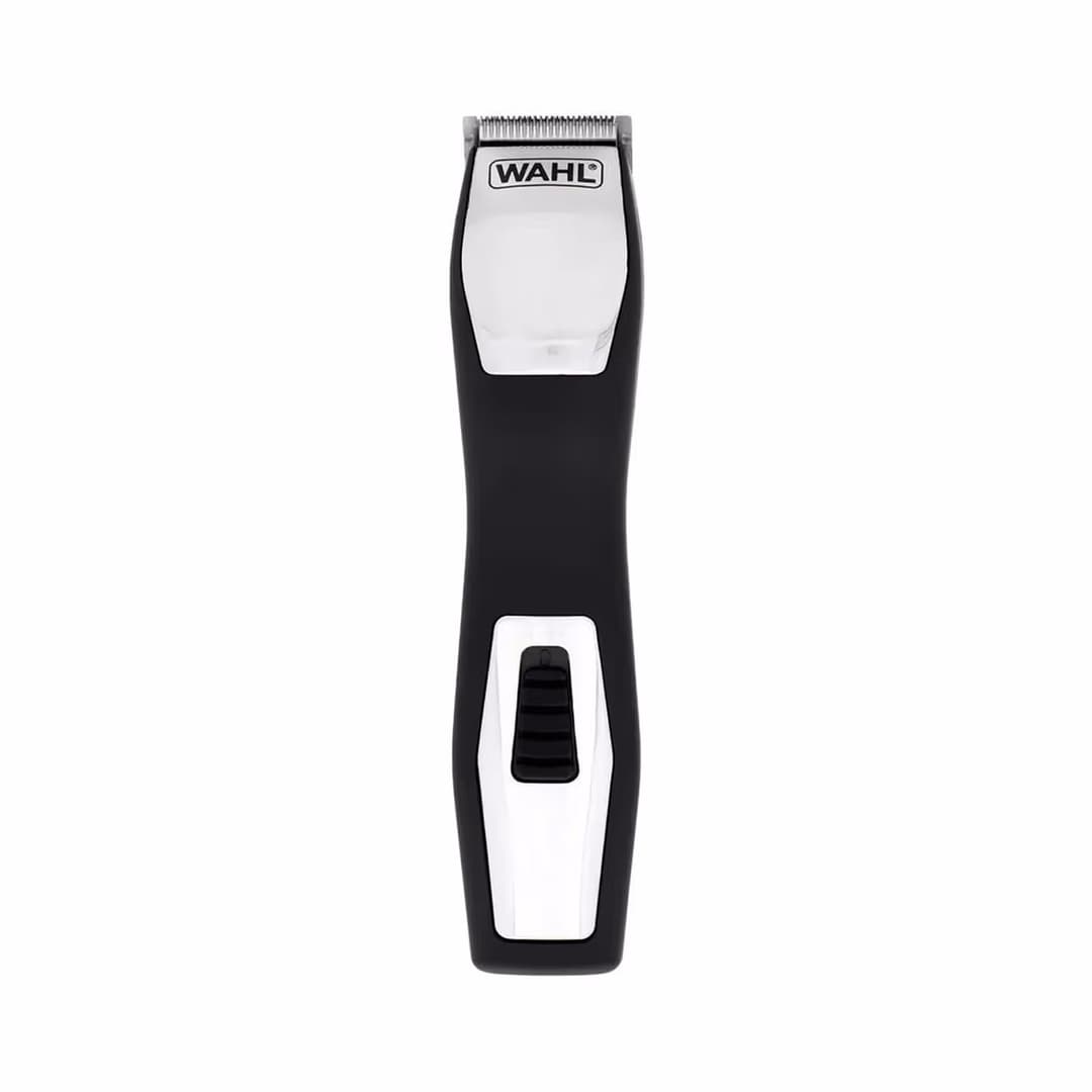 Wahl GroomsMan Pro Barttrimmer – Bodygroomer/Körperrasierer – schwarz / grau