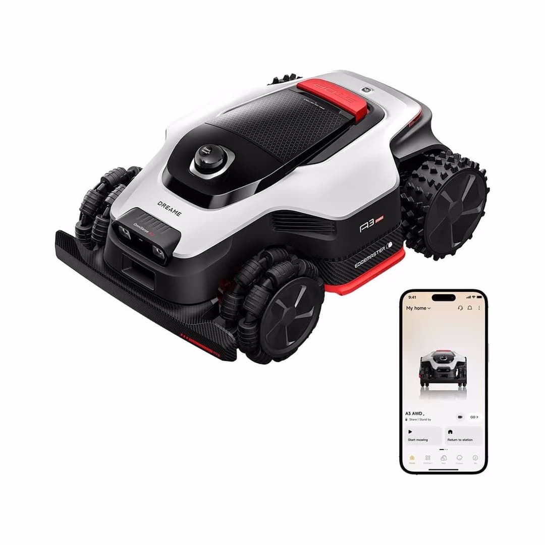 Dreame A3 AWD 1000 Mähroboter – Rasenmäher Roboter – weiss