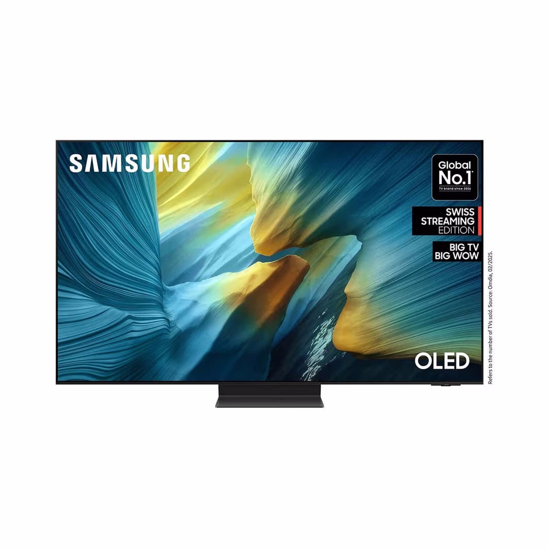 Samsung QE77S95FATXZU - 77", 4K UHD OLED TV – Fernseher – schwarz