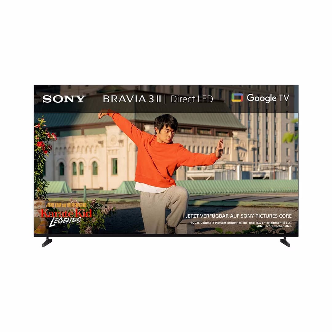 Sony BRAVIA 3II Direct-LED TV - 55", 4K QFHD, Google TV, 2026 Fernseher – schwarz
