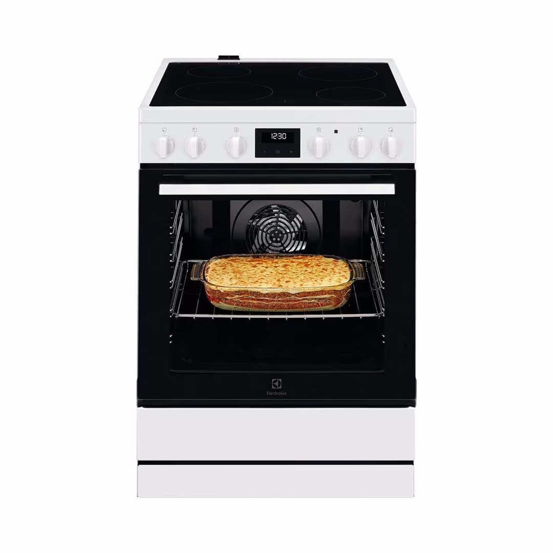Electrolux FEH6LV204 (400V) Kochherd freistehend – weiss