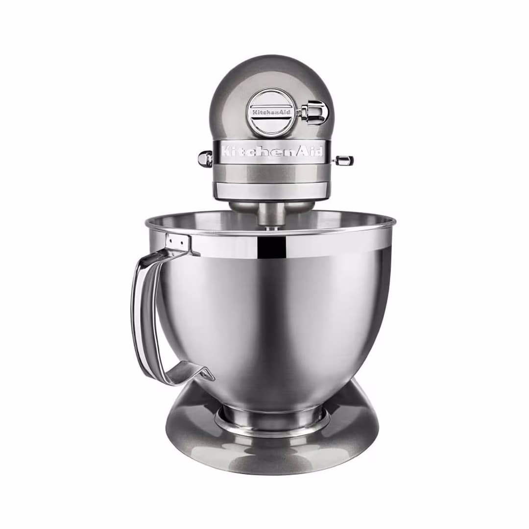 KitchenAid 5KSM185PSEMS Artisan Premium Küchenmaschine – Multifunktions-Küchenmaschine – silber