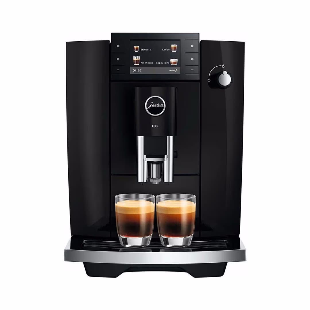 JURA E6 Piano Black (SD) Kaffeevollautomat