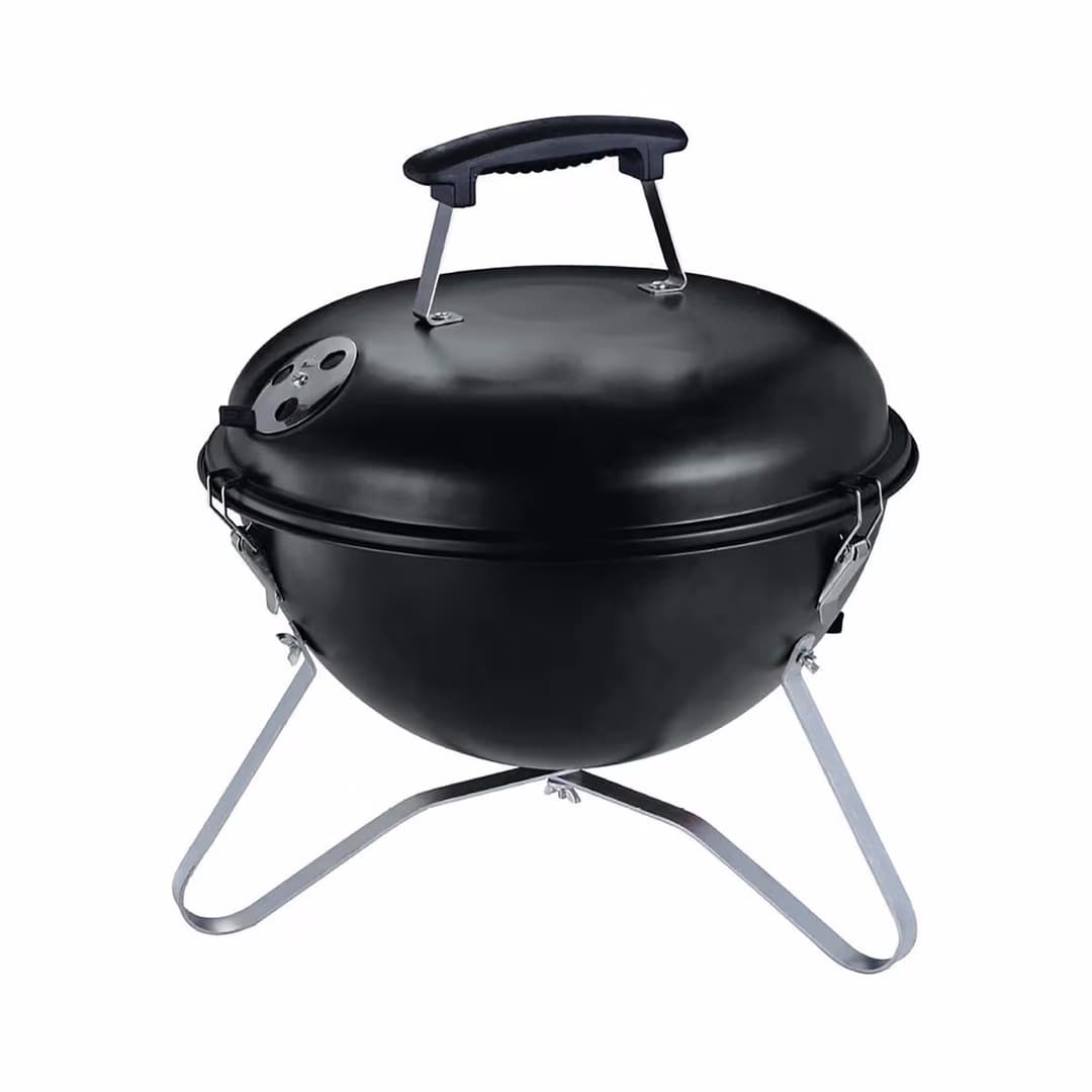 Sunset BBQ Monty Holzkohlegrill – Holzkohlegrill/Kohlegrill – schwarz