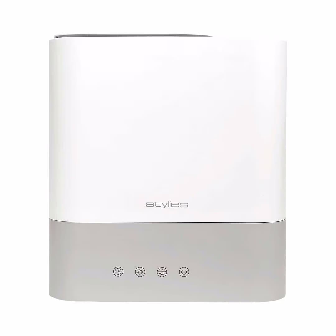 Stylies Astra Verdampfer – Luftbefeuchter – weiss / grau