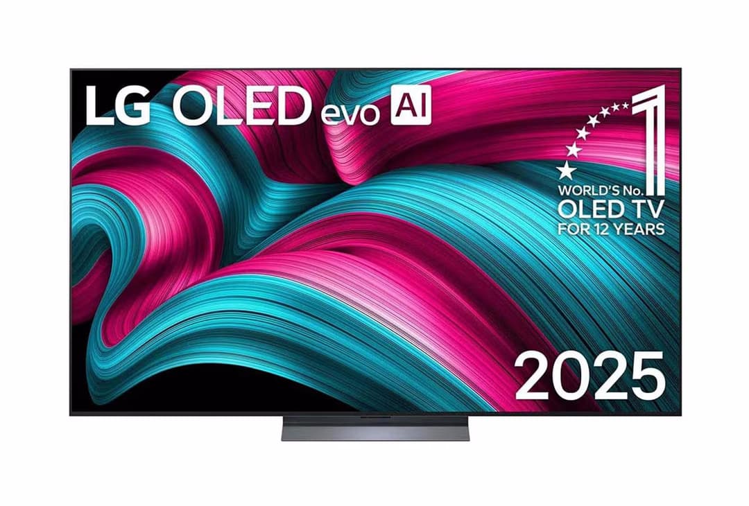 LG OLED77C58 - 77", 4K OLED TV, 2025 OLED TV – Fernseher – schwarz
