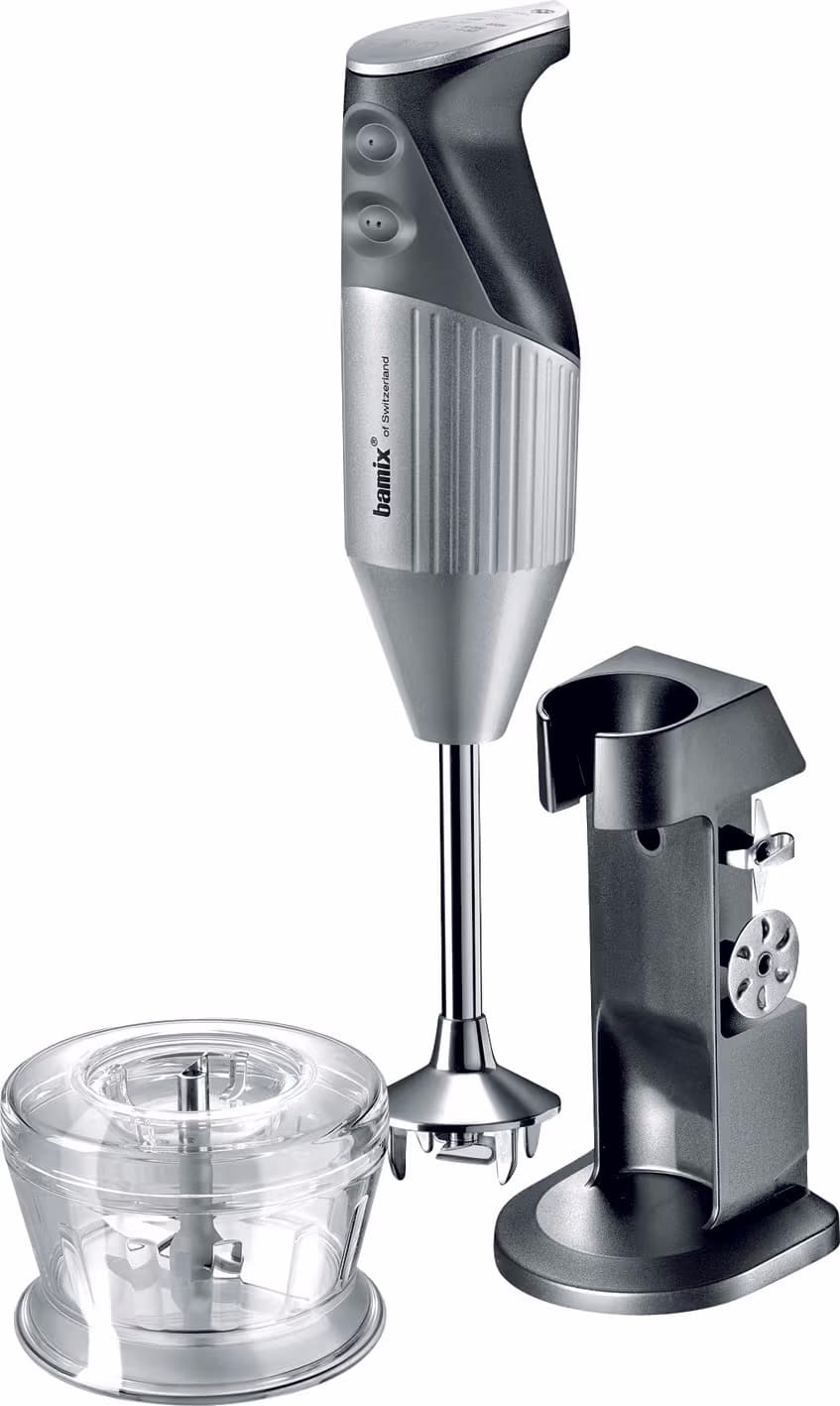 Bamix DeLuxe 200 Silver Stabmixer – schwarz