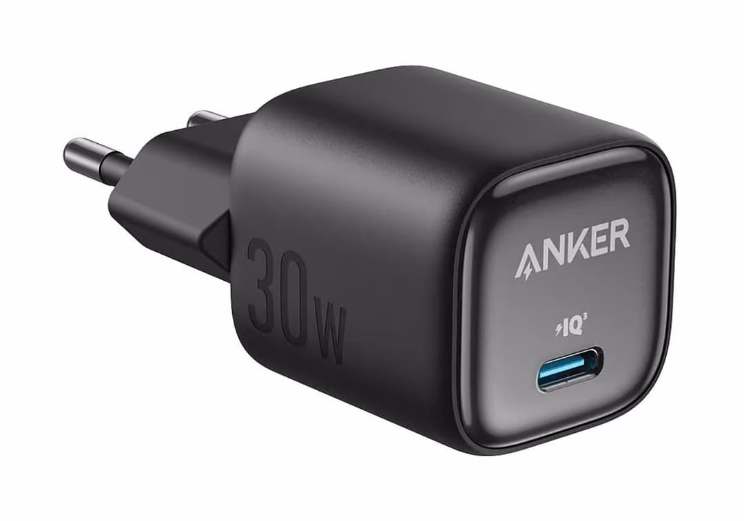 Anker Charger 30W USB-C Black Ladegerät – USB C Kabel/Adapter/Ladegerät – schwarz