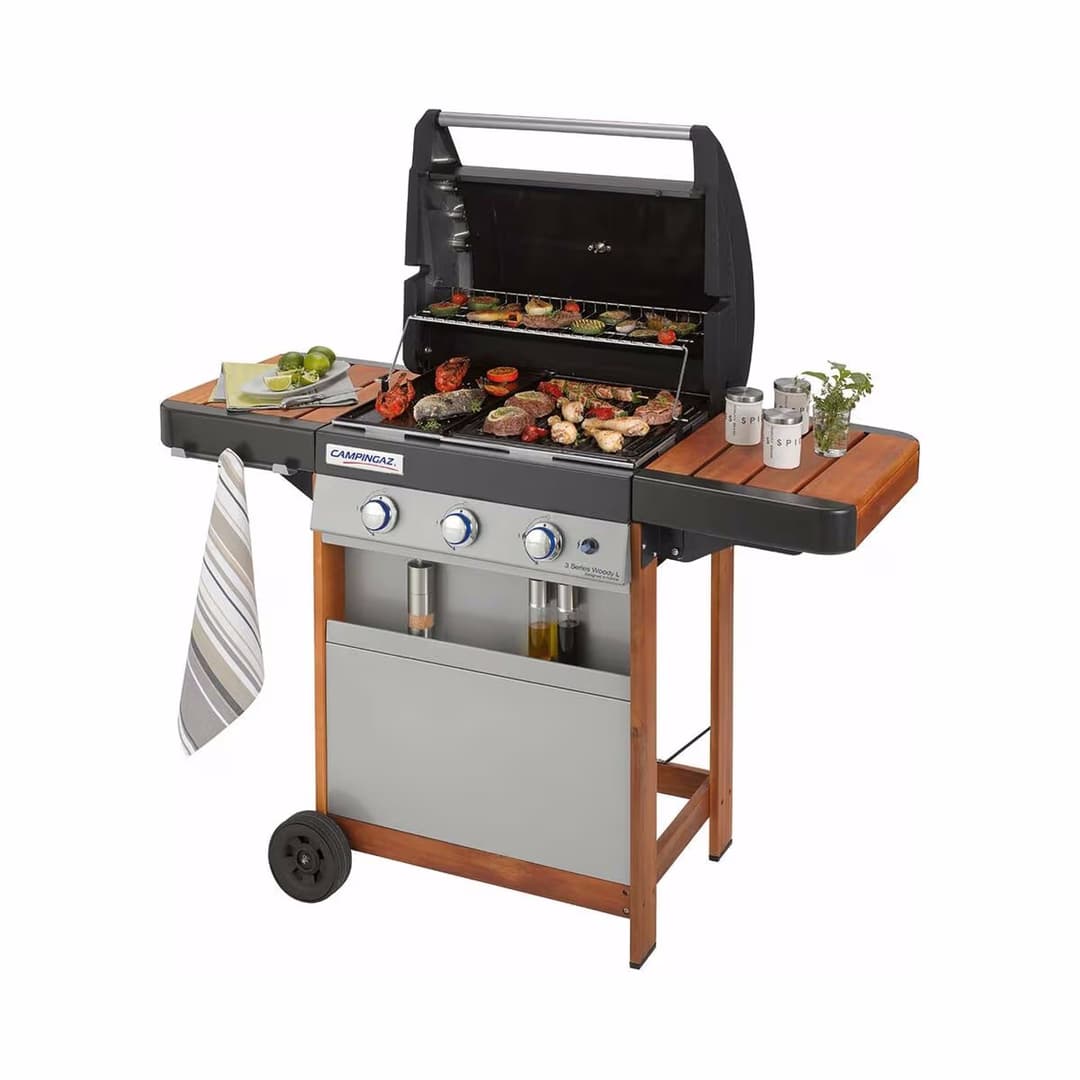 Campingaz 3 Series Woody L Gasgrill – schwarz