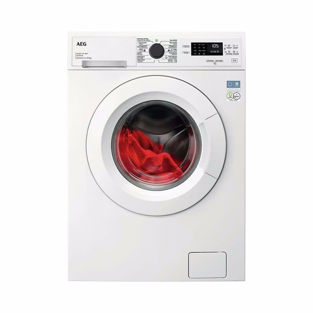AEG WT6AA50 Waschtrockner Kombigerät – weiss