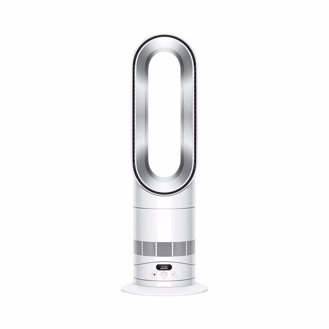 Dyson AM15 Hot+Cool Ventilator/Heizlüfter – Tischventilator/USB Ventilator – weiss / silber