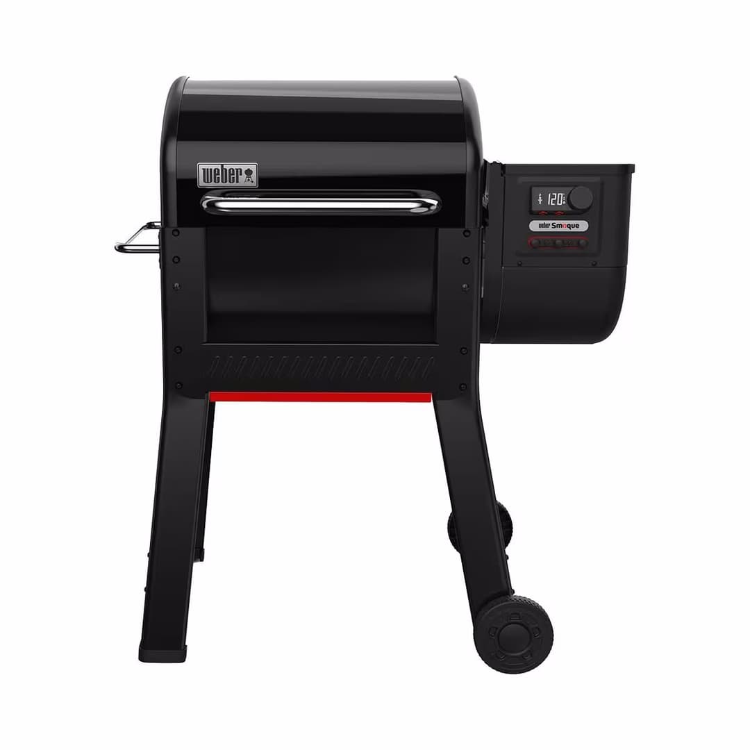 Weber SMOQUE Holzpelletsmoker – Weber Holzkohlegrill/Kohlegrill – schwarz
