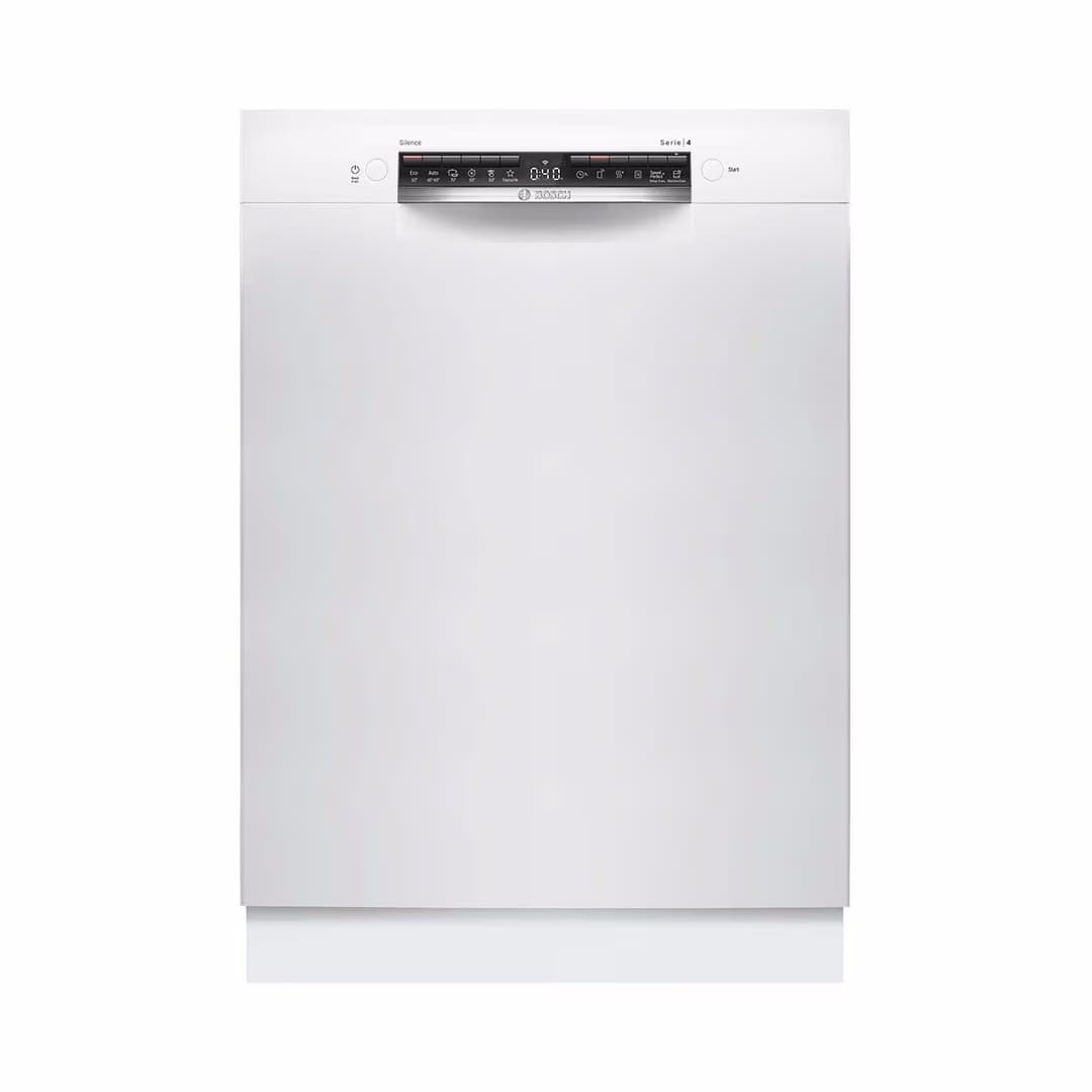 Bosch SMU4HVW11E Einbau Geschirrspüler 60cm – Einbau Geschirrspüler 60 cm integriert – weiss