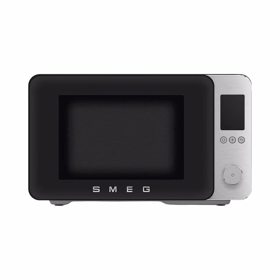 Smeg MOC02BLMEU 9-in-1 Mikrowelle/Airfry Mikrowelle freistehend – schwarz