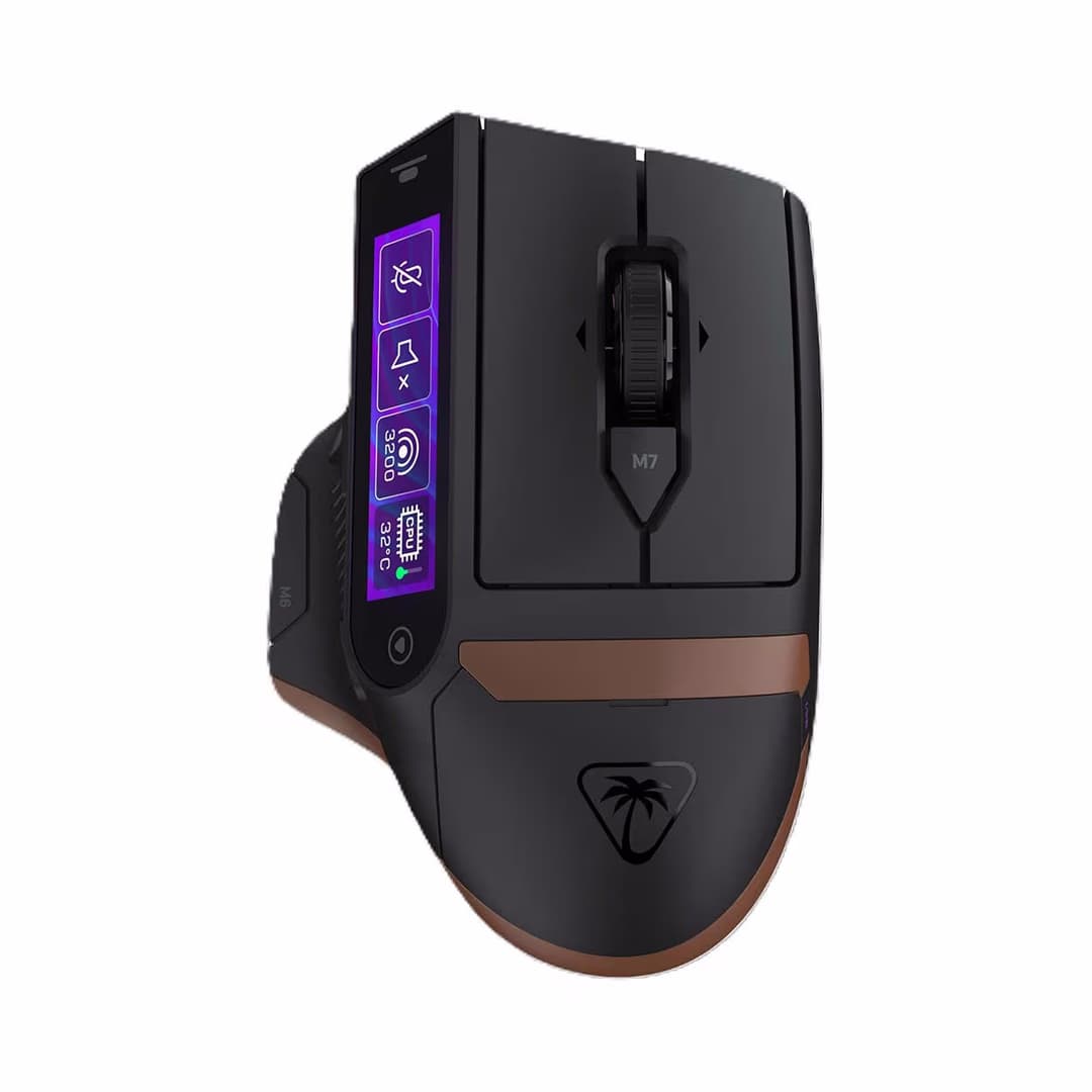 Turtle Beach MC7 Black Gamingmaus – Gaming Maus – schwarz