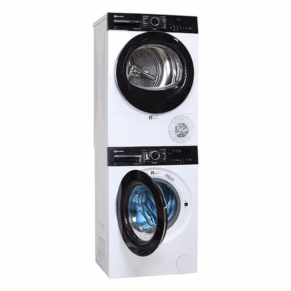 Bauknecht Set WAEN 85353 B + TRCEF 118 – Waschturm Set
