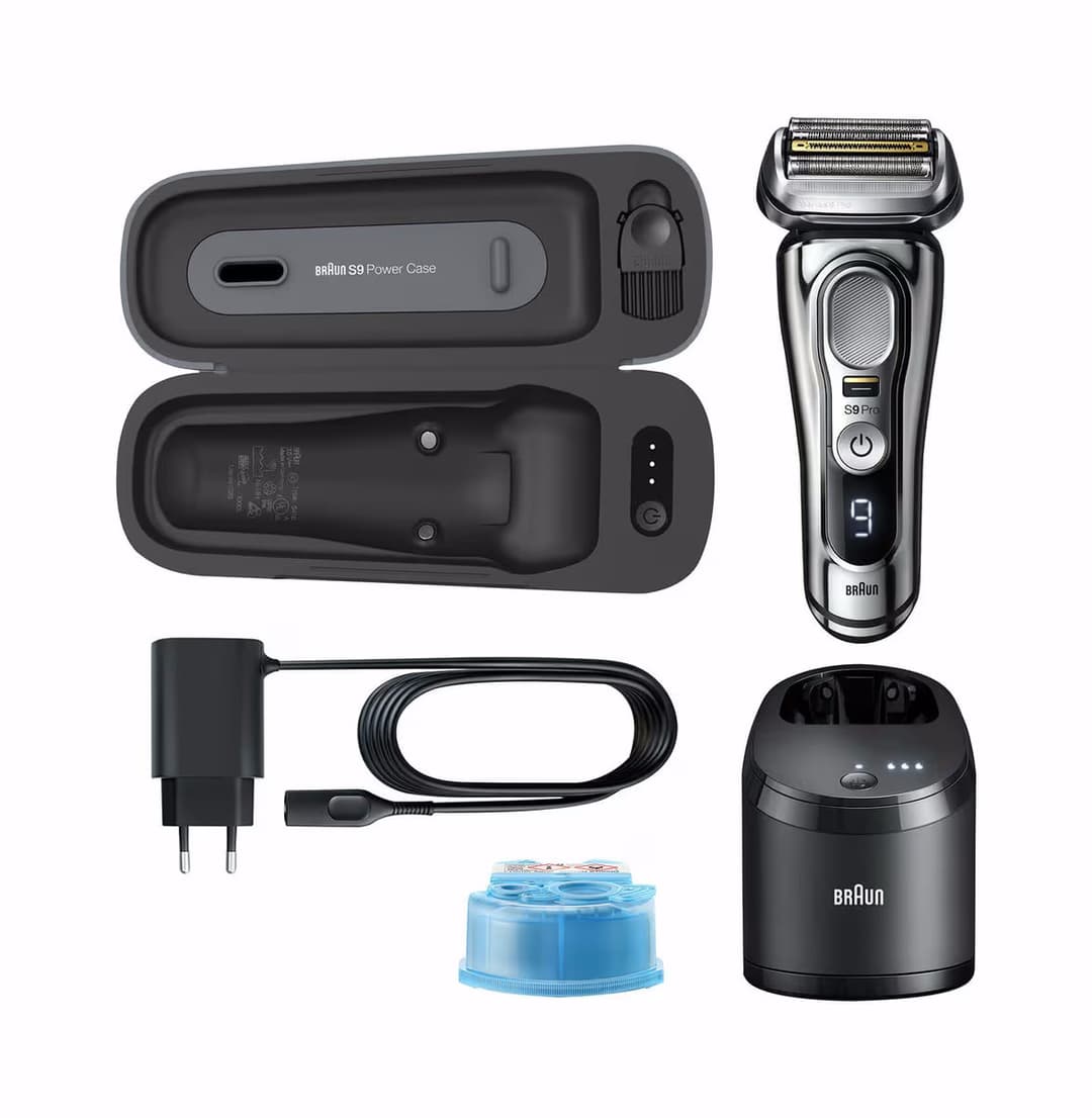 Braun Series 9 Pro - 9496cc Herrenrasierer – Rasierer/Rasierapparat – silber