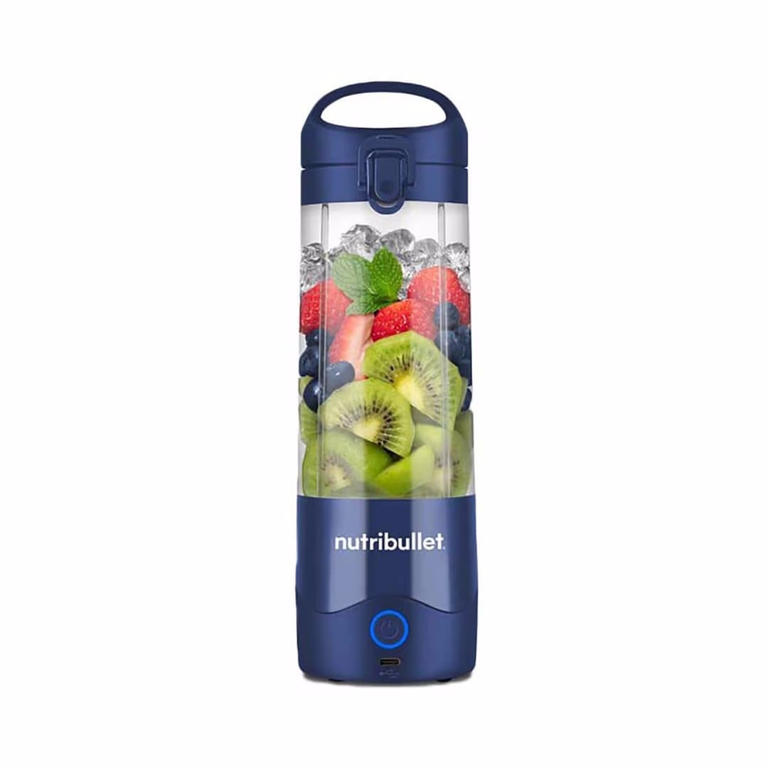 Nutribullet Portable NBP003NBL Tragbarer Mixer – Standmixer/Blender – blau