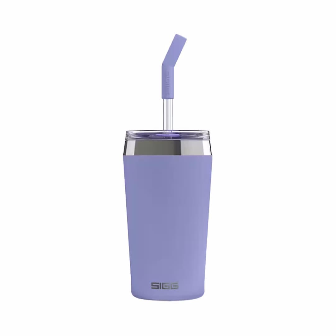 Sigg HELIA PEACEFUL BLUE 0.45 L Reisebecher – Trinkflasche/Thermosflasche/Shaker – blau