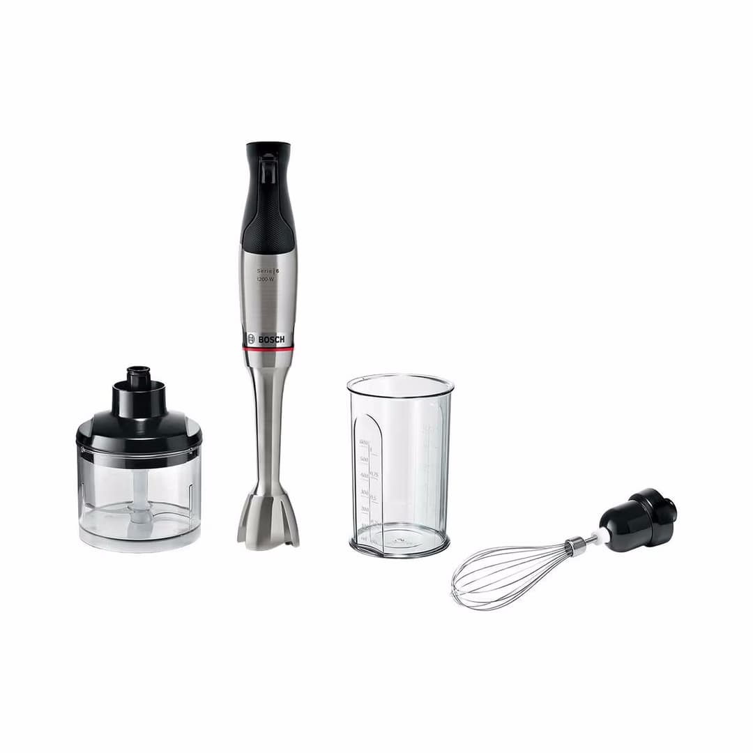 Bosch ErgoMaster Serie 6 MSM6M821 Stabmixer – edelstahl