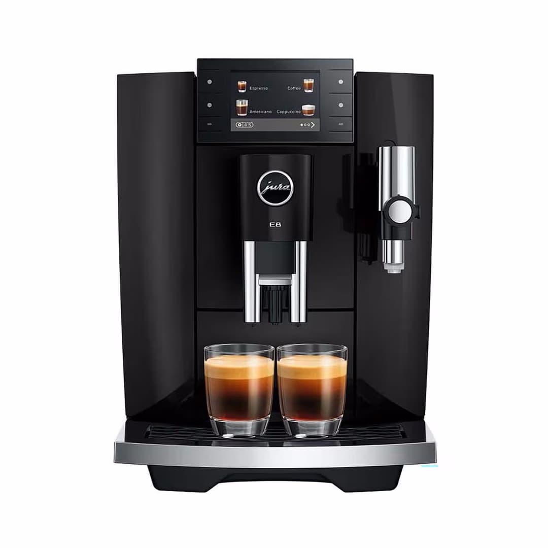 JURA E8 Piano Black (SD) Kaffeevollautomat – JURA Kaffeevollautomaten Haushalt