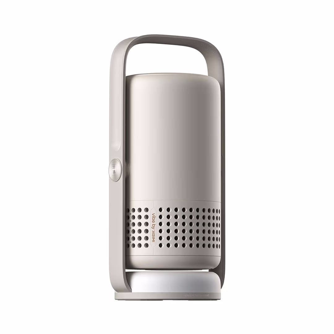 XGimi Vibe One (DLP, Full HD 1920 x 1080, 250 ISO Lumen) Portabler Beamer – grau