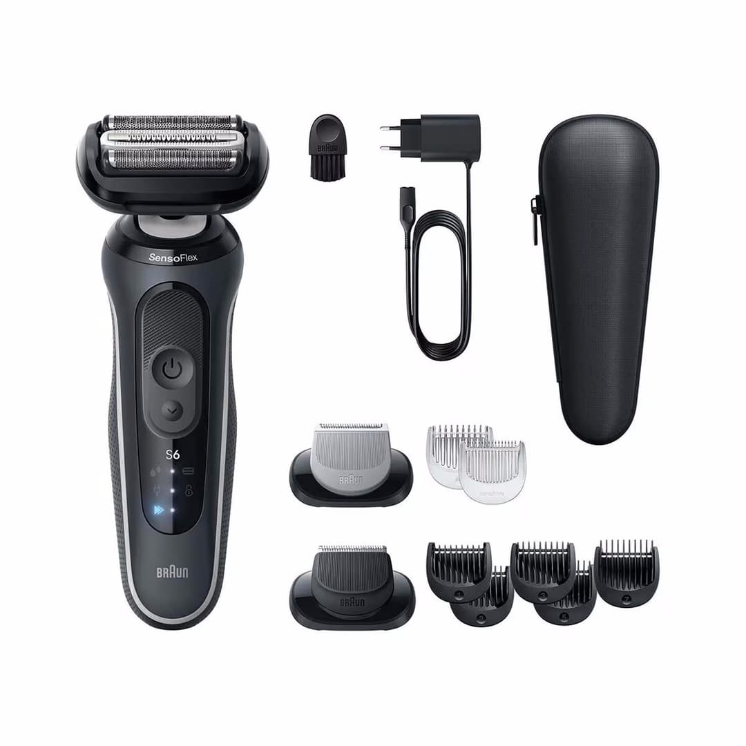 Braun Series 6 62-G1650s Elektrorasierer – Rasierer/Rasierapparat – grau