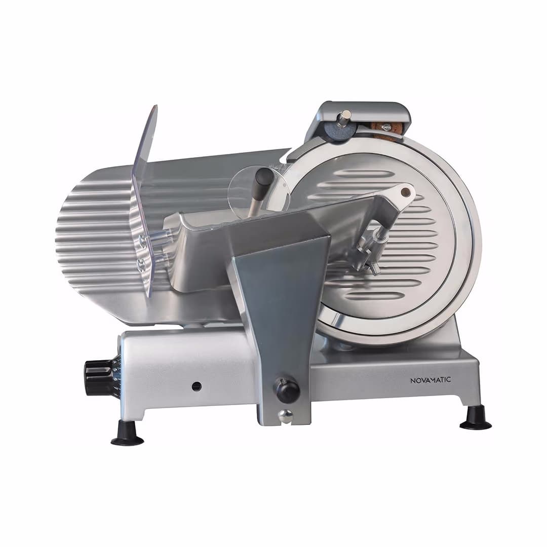 Novamatic S 250 Pro Gastro Aufschnittmaschine – Gastro Aufschnittmaschine, Mixer & Küchenmaschine – aluminium