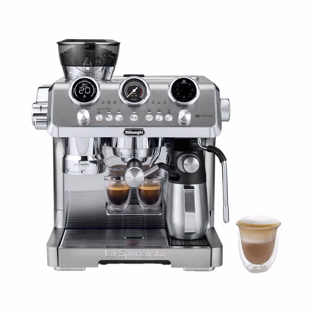 De Longhi La Specialista Maestro EC9885.M Espresso Maschine – Siebträgermaschine/Espressomaschine – chrom