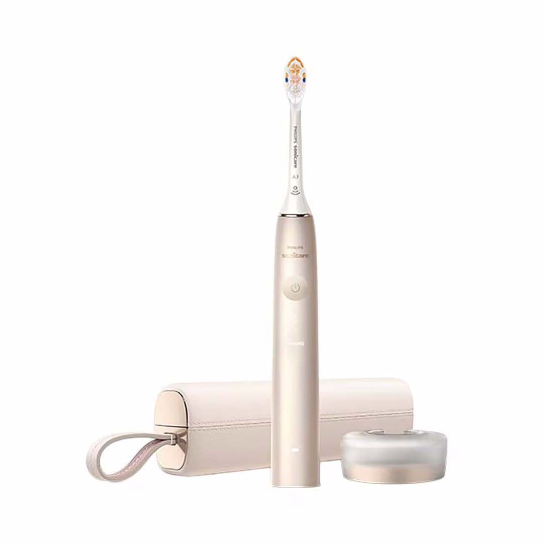 Philips DiamondClean Prestige Champagner Schallzahnbürste