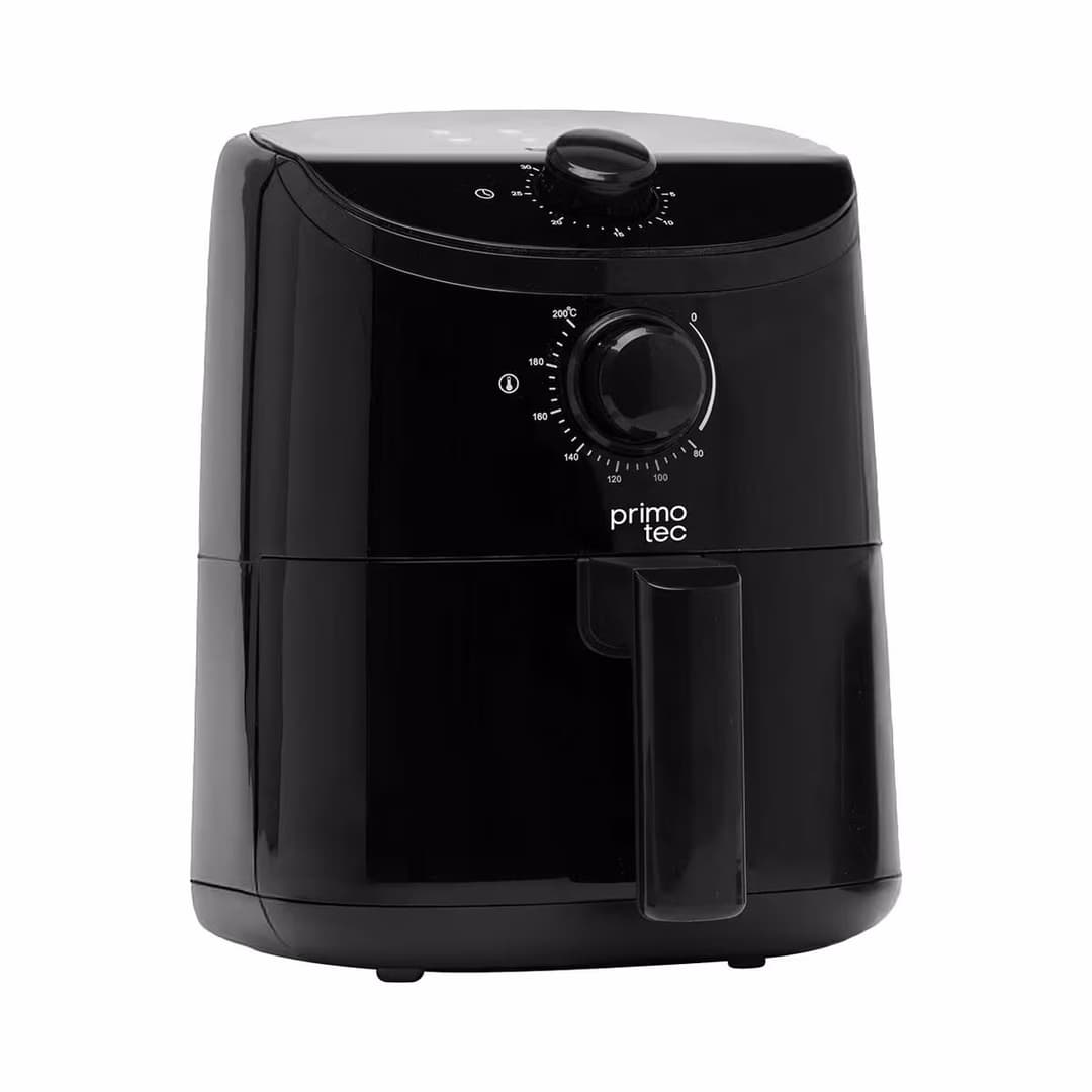 Primotec Mini Crisp Heissluftfritteuse – Airfryer - Friteuse – schwarz