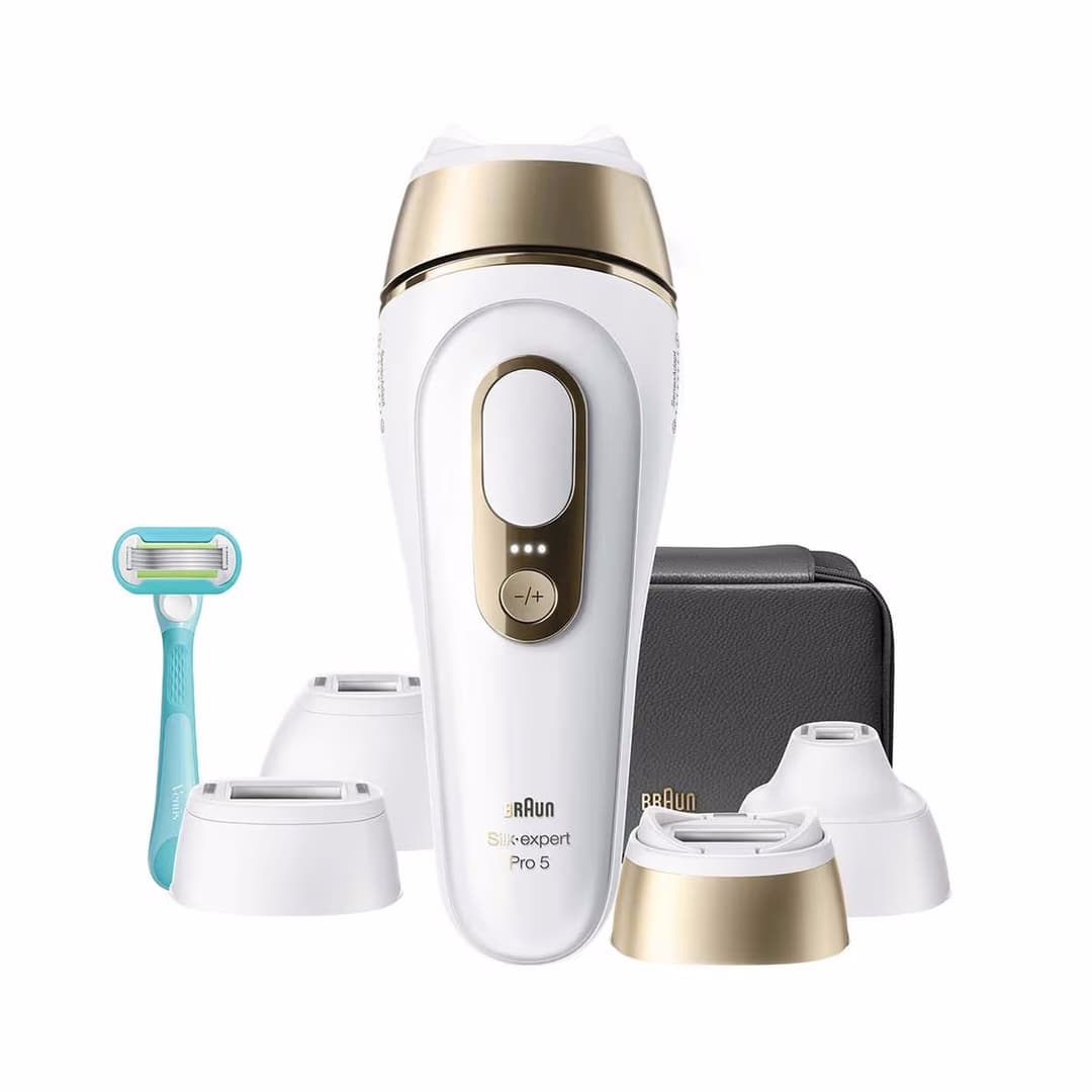 Braun Silk-expert Pro IPL PL5431 IPL Gerät – IPL Gerät/IPL Haarentfernung – white / gold