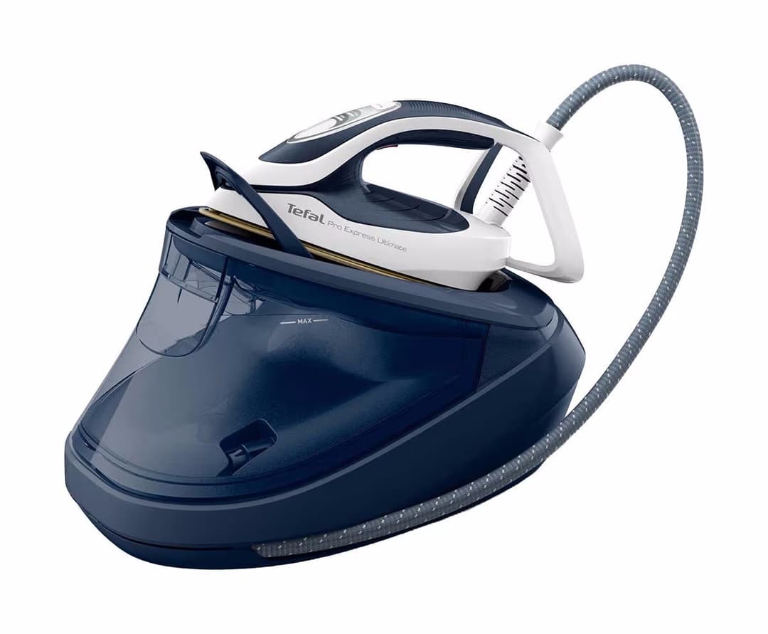 Tefal Pro Express Ultimate II GV9720SO Dampfbügelstation – Dampfbügelstation/Bügelstation – blau