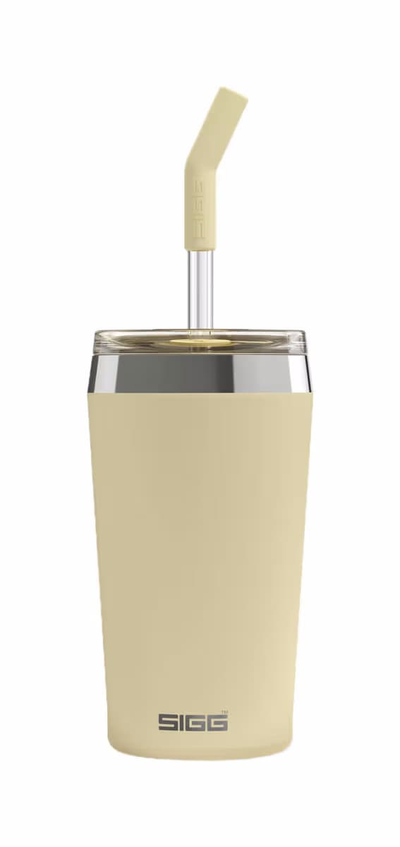 Sigg HELIA OPTIMISTIC YELLOW 0.45 L Reisebecher – Trinkflasche/Thermosflasche/Shaker – gelb