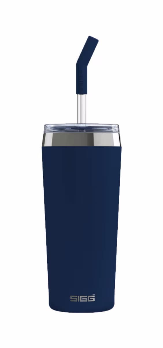 Sigg HELIA NIGHT INK 0.6 L Reisebecher – Trinkflasche/Thermosflasche/Shaker – dunkelblau